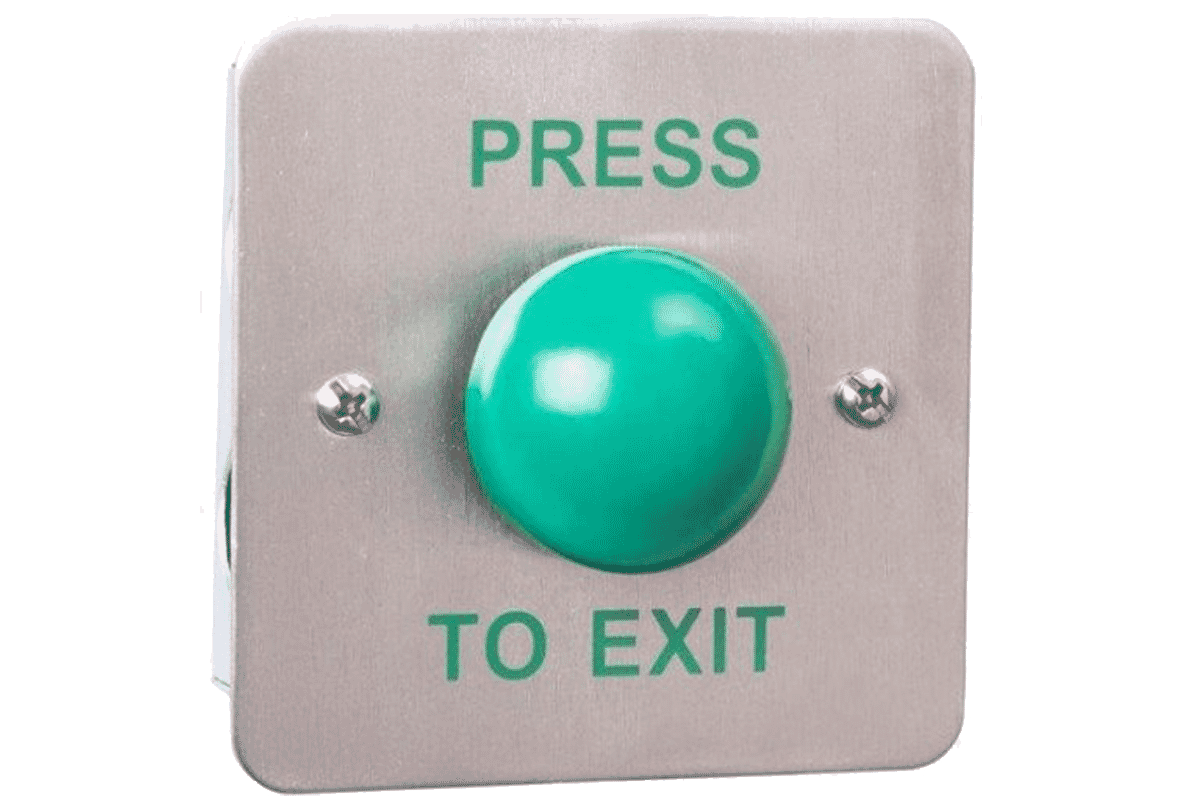 RGL MKOBO-EBGB/PTE - Press to Exit - S/Steel flush Button - 85x85x38/63mm