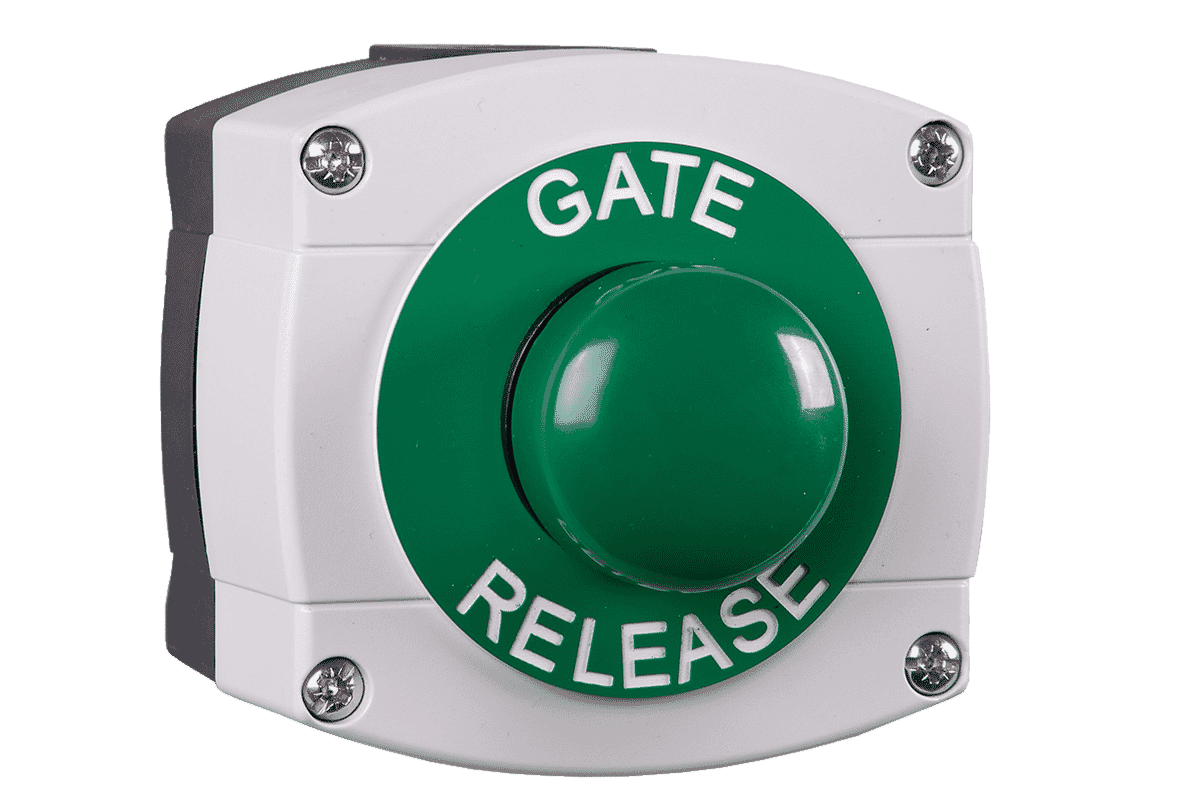 RGL WP66-G-GB/GR IP66 Rated - Gate Release Button - Surface Mounted