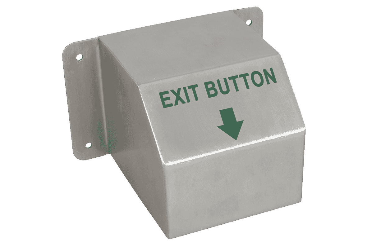 RGL SSBC120 External Stainless Steel Button Cover for WP66 Surface Buttons