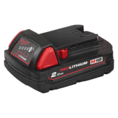 Milwaukee M18B2 Li-ion Battery Pack 2.0AH Milwaukee M18B2 Li-ion Battery Pack 2.0AH