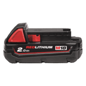 Milwaukee M18B2 Li-ion Battery Pack 2.0AH Milwaukee M18B2 Li-ion Battery Pack 2.0AH