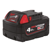Milwaukee M18B4 Li-ion Battery Pack 4.0AH Milwaukee M18B4 Li-ion Battery Pack 4.0AH