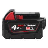 Milwaukee M18B4 Li-ion Battery Pack 4.0AH Milwaukee M18B4 Li-ion Battery Pack 4.0AH