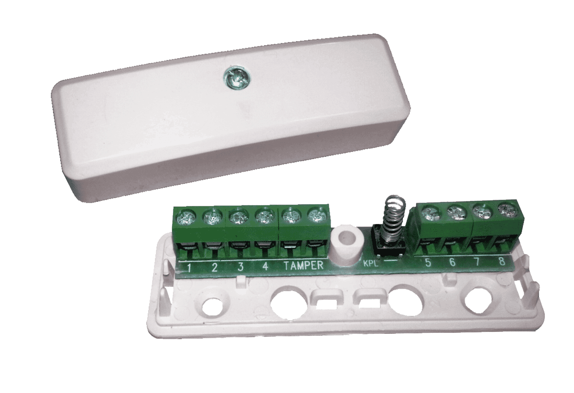 Knight J81 Grade 3 8+2 Terminal White Alarm Junction Box with Tamper