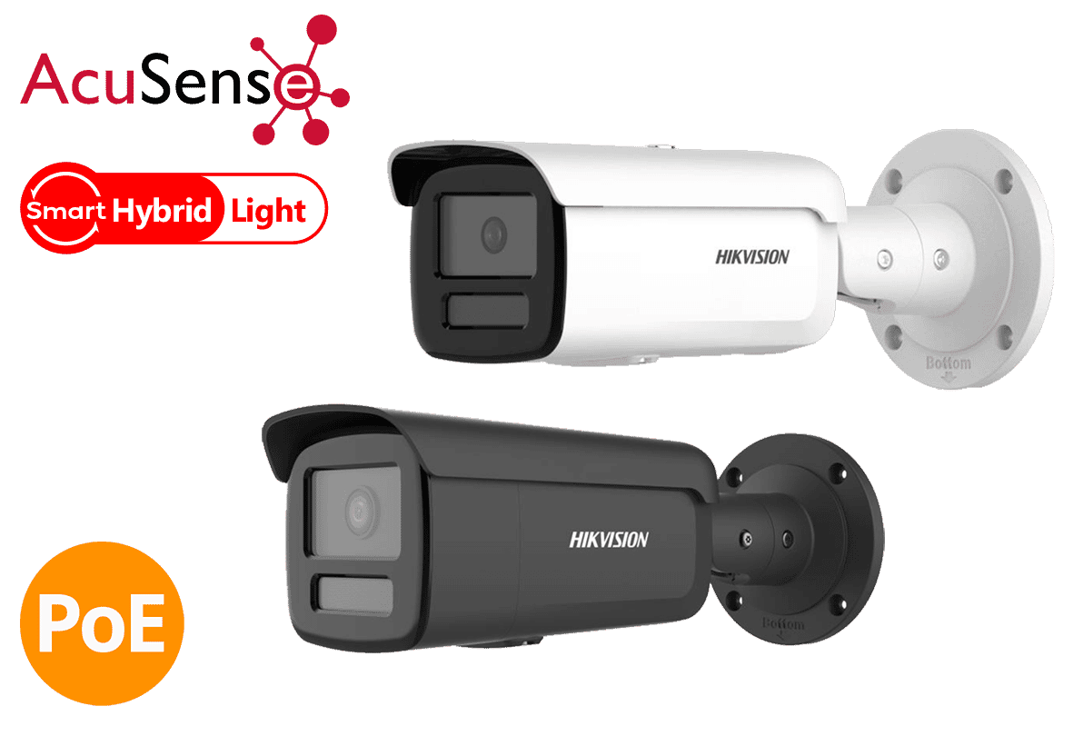 Hikvision DS-2CD2T47G2H-LI 4MP Hybrid ColorVu and IR Acusense Bullet