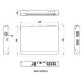 Hikvision IDS-7208HUHI-M1/X 8 Channel 5MP 1 HDD 1U AcuSense DVR Hikvision IDS-7208HUHI-M1/X 8 Channel 5MP 1 HDD 1U AcuSense DVR