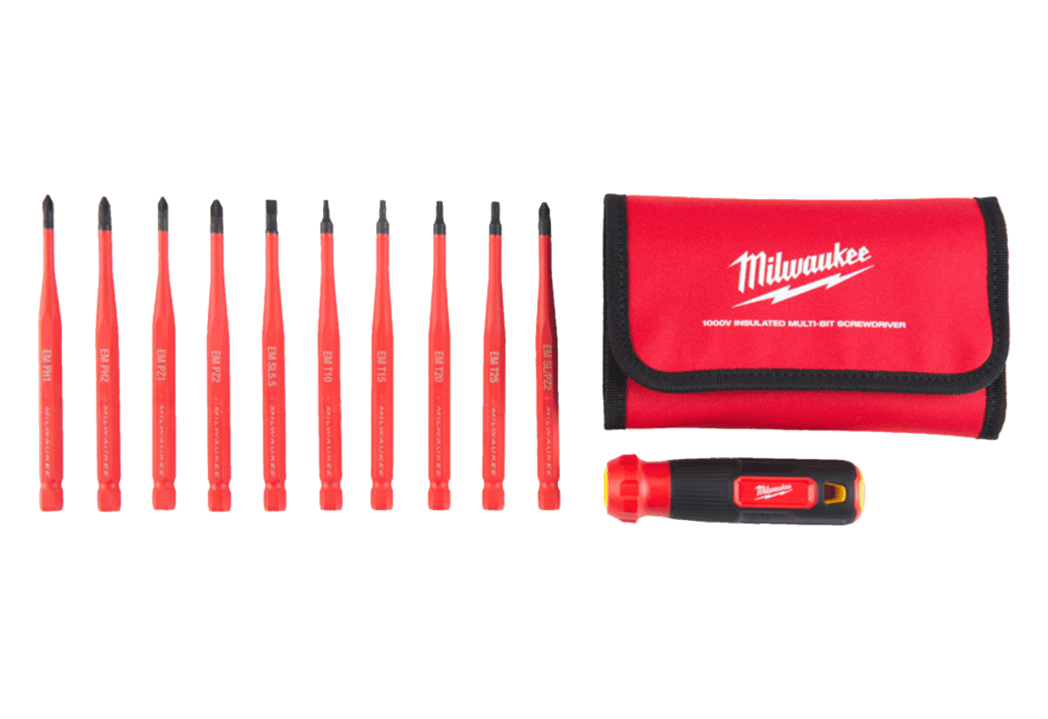 Milwaukee Insulated 1000v 4 in 1 Torx Multi-Bit Screwdriver Set