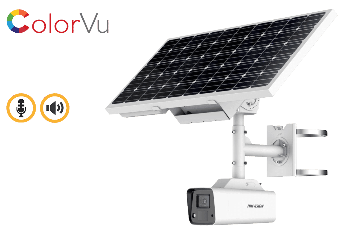 Hikvision DS-2XS2T47G1-LDH/4G/C18S40(4mm) 4 MP ColorVu Solar Security Camera