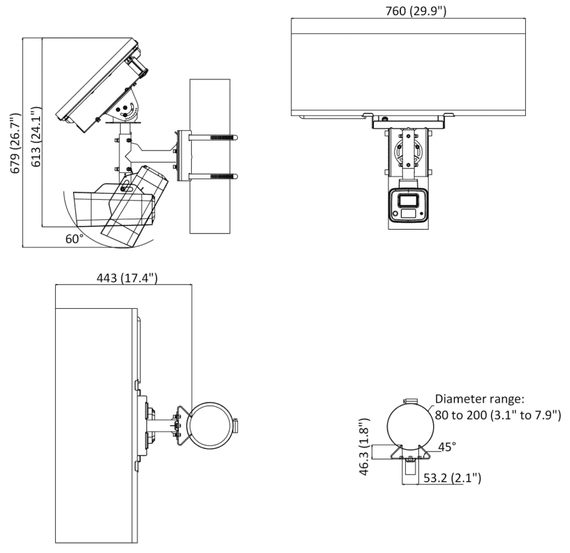 Hikvision DS-2XS2T47G1-LDH/4G/C18S40(4mm) 4 MP ColorVu Solar Security Camera