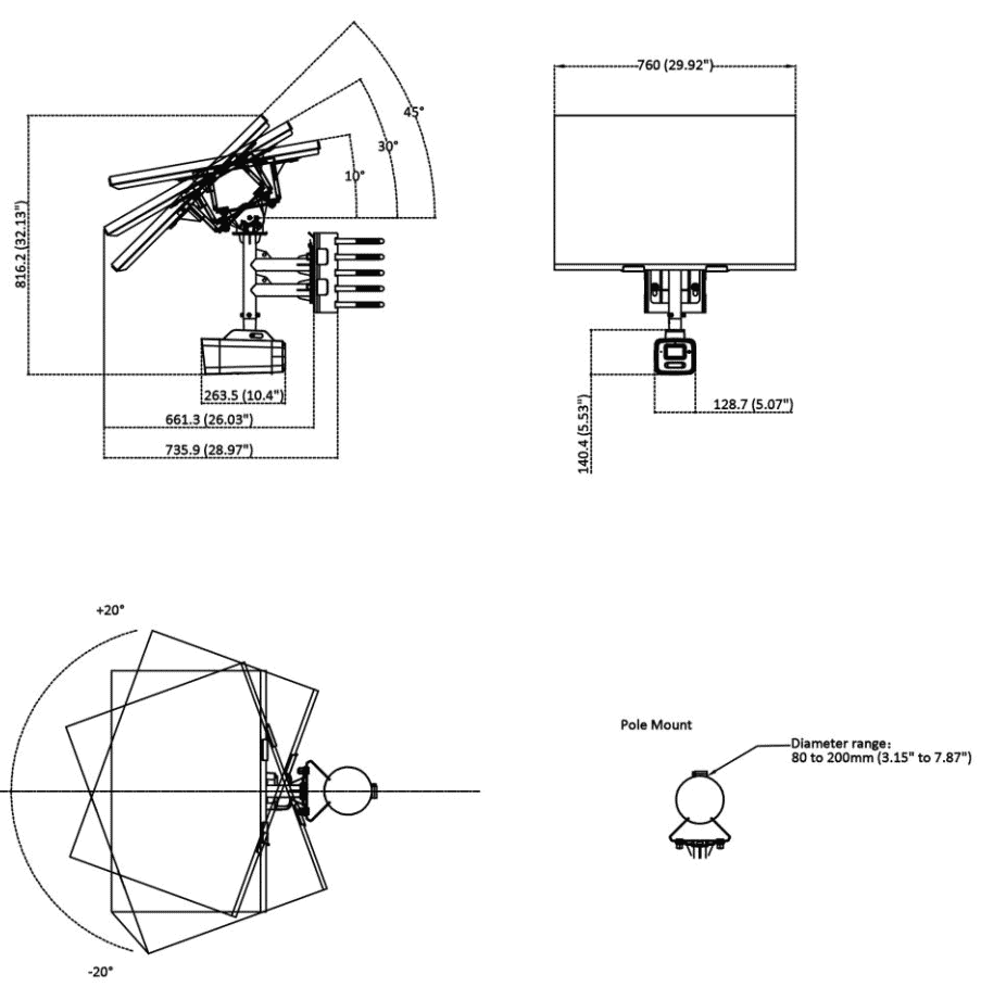 Hikvision DS-2XS6A46G1-IZS/C36S80(2.8-12mm) 4MP Motorized 4G Solar Camera Kit
