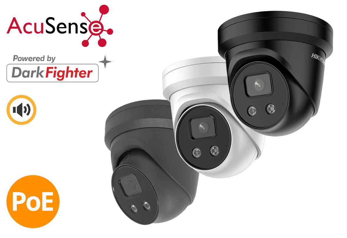 Hikvision DS-2CD2366G2-IU 6MP IP Acusense Turret Camera
