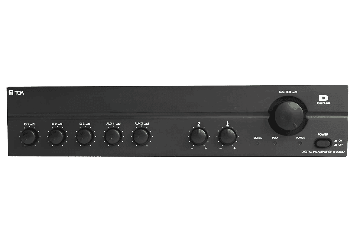 TOA A-2240D 240 Watt Commercial Broadcast Power Amplifier