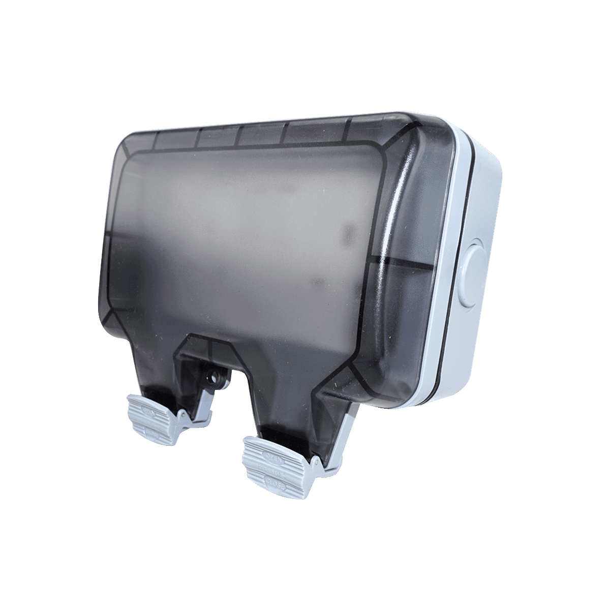 SLX 2-Gang IP66 Weatherproof Outdoor 13A 230V Covered Main Sockets