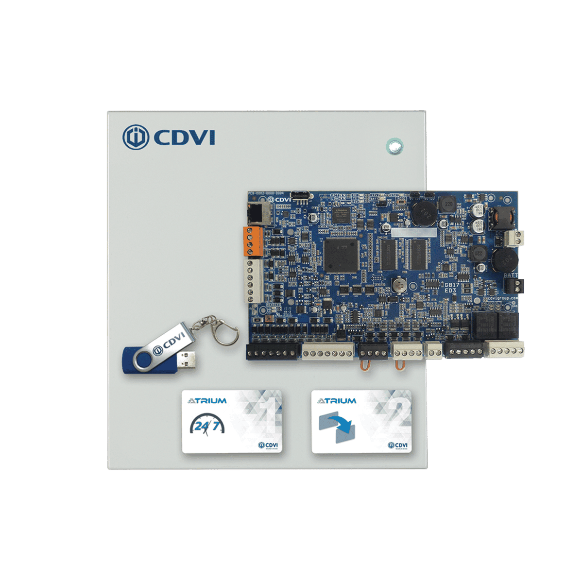 CDVI A22K ATRIUM KRYPTO 2-door High Security Controller Expander in ...