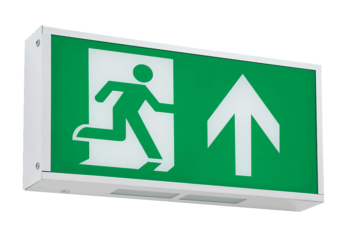 Diamond 3W LED Illuminated Emergency Exit Sign