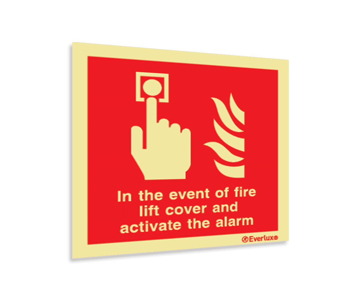 Callpoint Sign 83 x 83mm