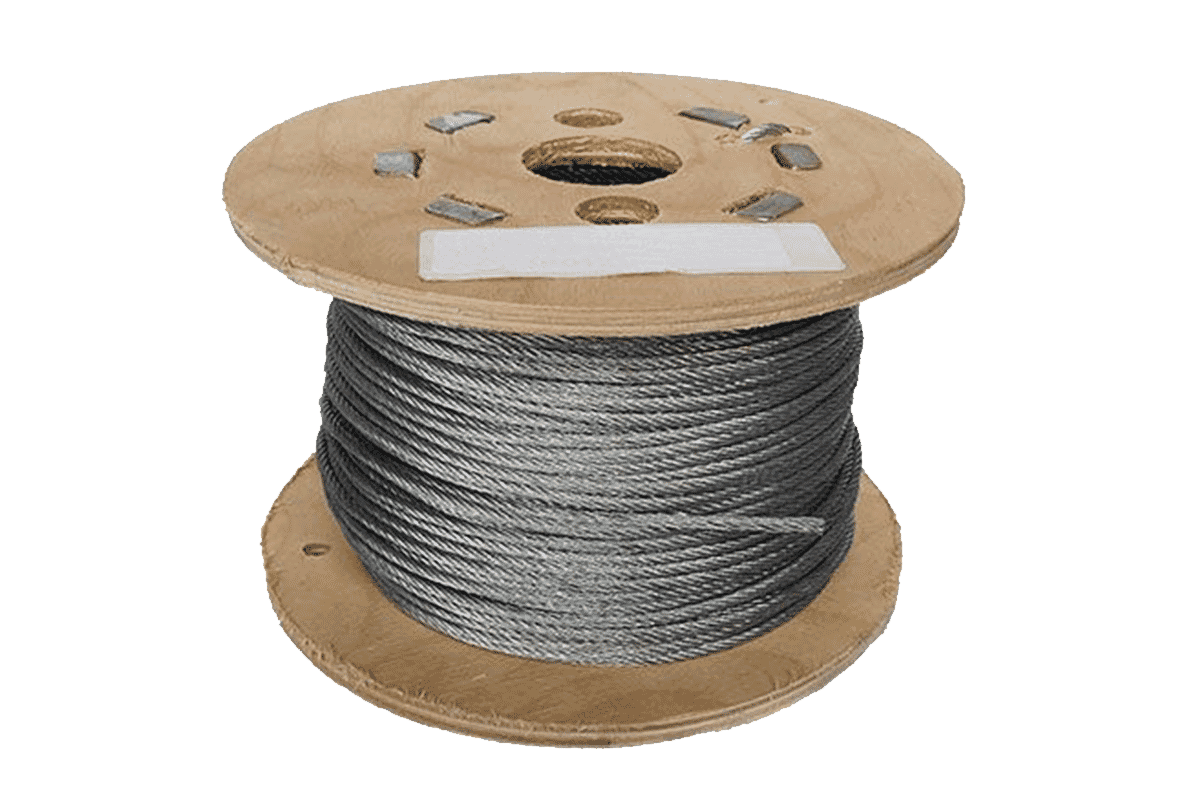 3mm Catenary Galvanised Steel Wire Coil Connectec.uk