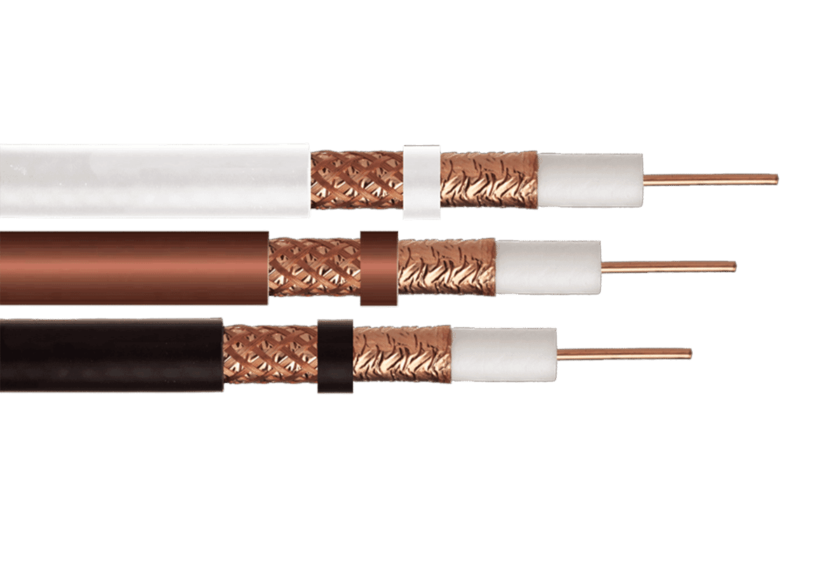 Value RG6 Low Loss Screened Coax Cable Connectec.uk