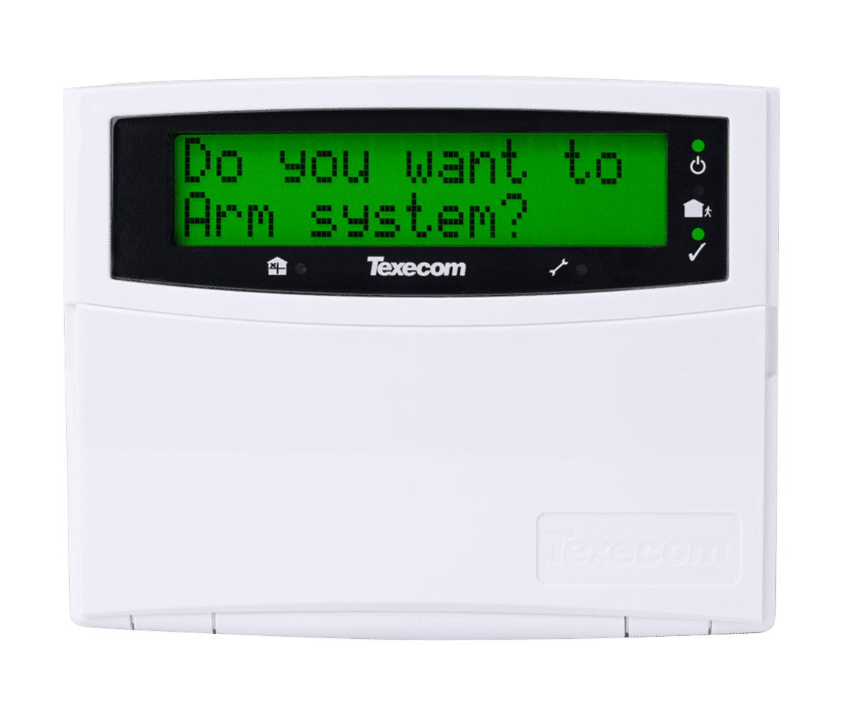 Texecom DBD-0002 Premier Elite Large Display LCD Keypad with Prox ...