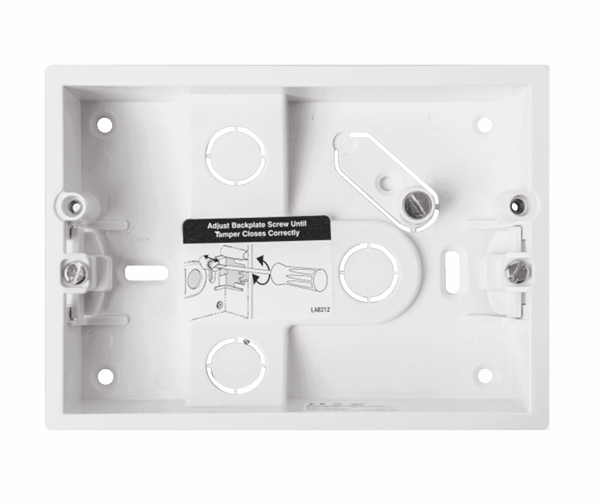 Texecom DBE-0002 Back Box for Flush Mount Premier Elite Keypad ...