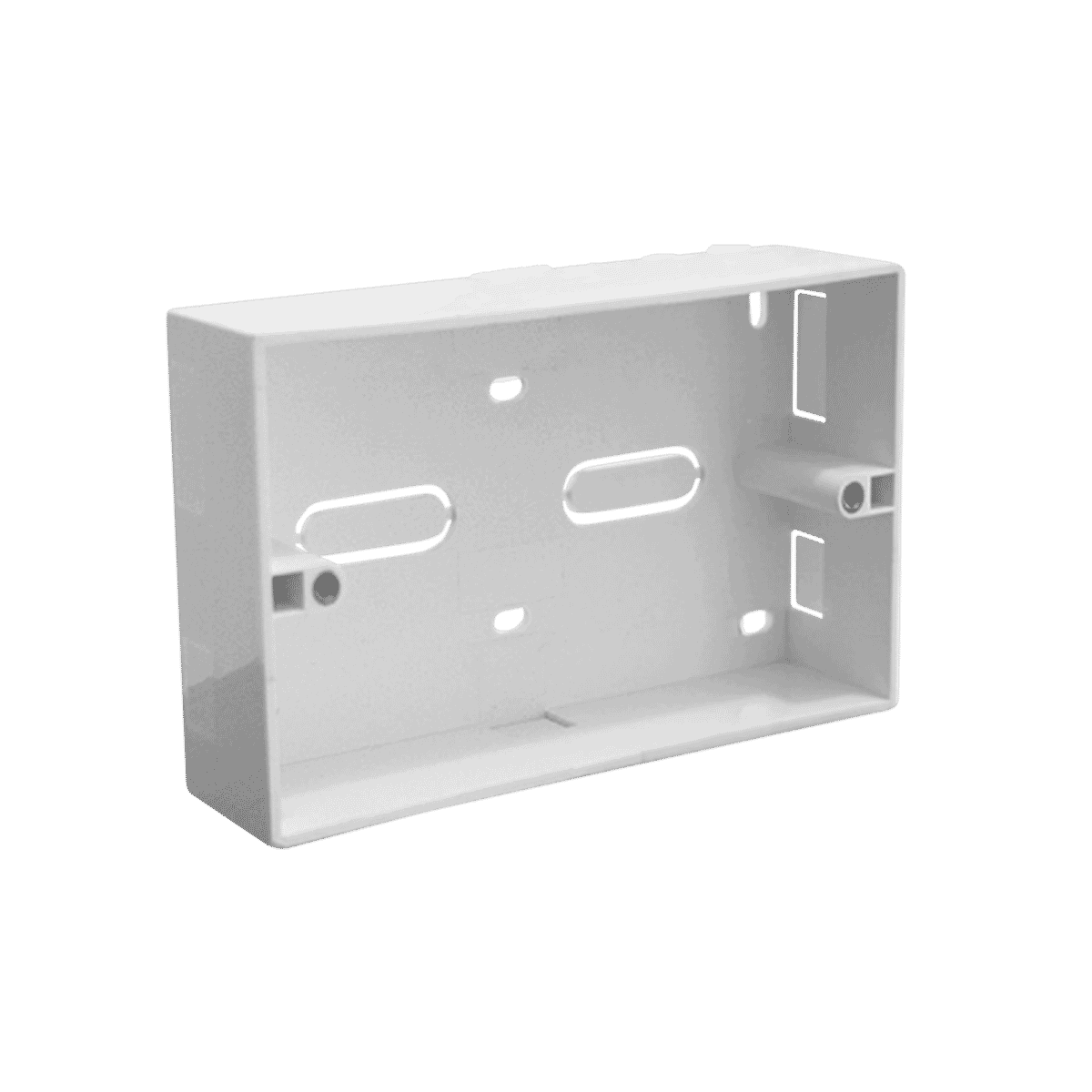 External Back Box Cover Kauden Dual Gang Surface Mount PVC Back Box (32mm)