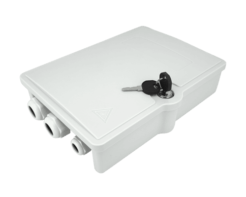 16 Way (8 Duplex) LC Singlemode Fibre Optic IP65 Breakout Box