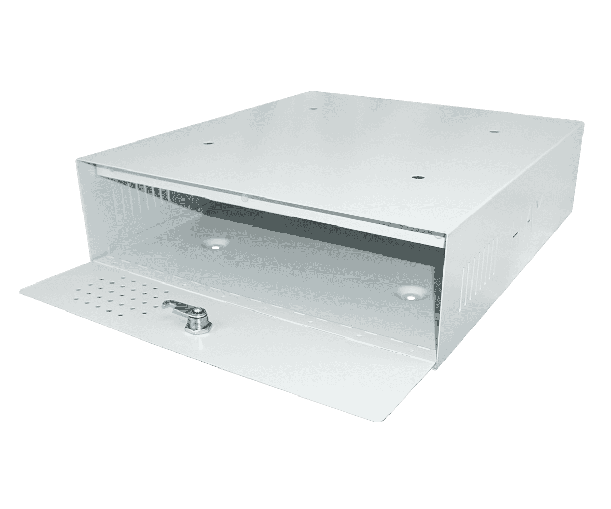 Lockable CCTV Recorder DVR/NVR Metal Enclosure | Connectec.uk