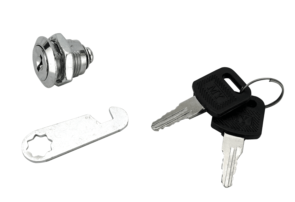 Haydon DVR Cabinet Replacement Lock and Key Set