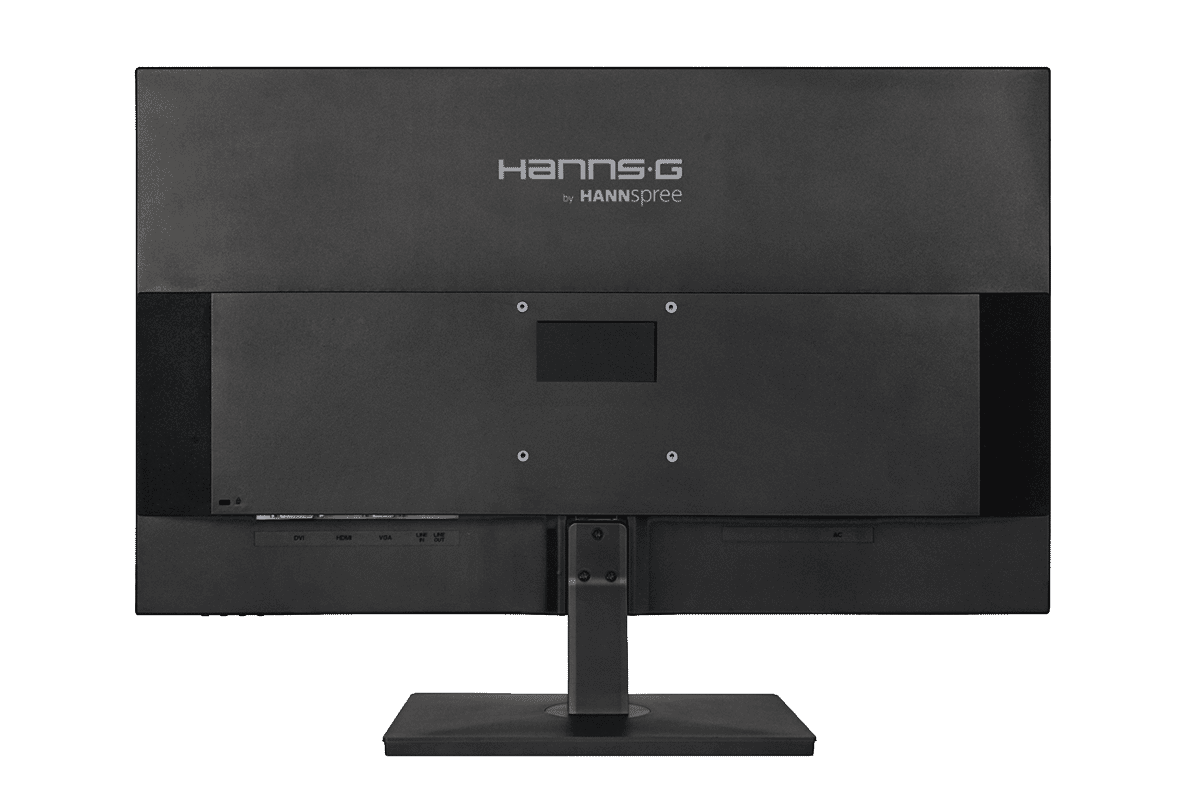Hannspree HL274HPB 27" PC Monitor 1920x1080 VGA DVI HDMI Speakers Connectec.uk