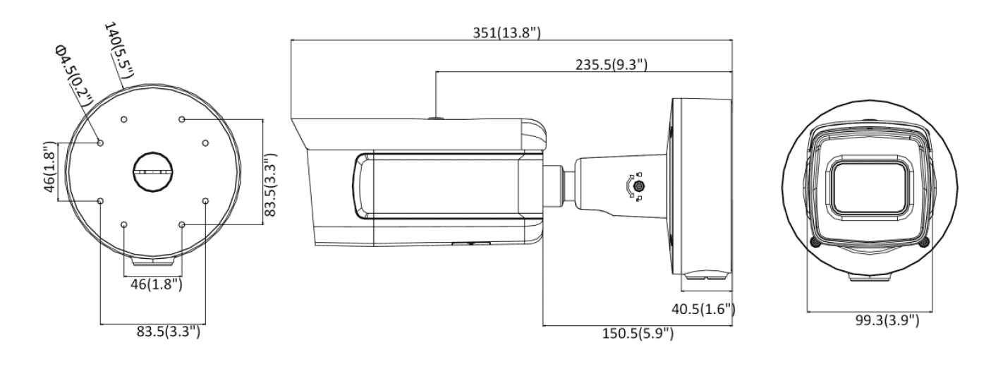 Hikvision IDS-2CD7A26G0/P-IZHSY 2MP IP DeepInView LPR Bullet 8-32mm