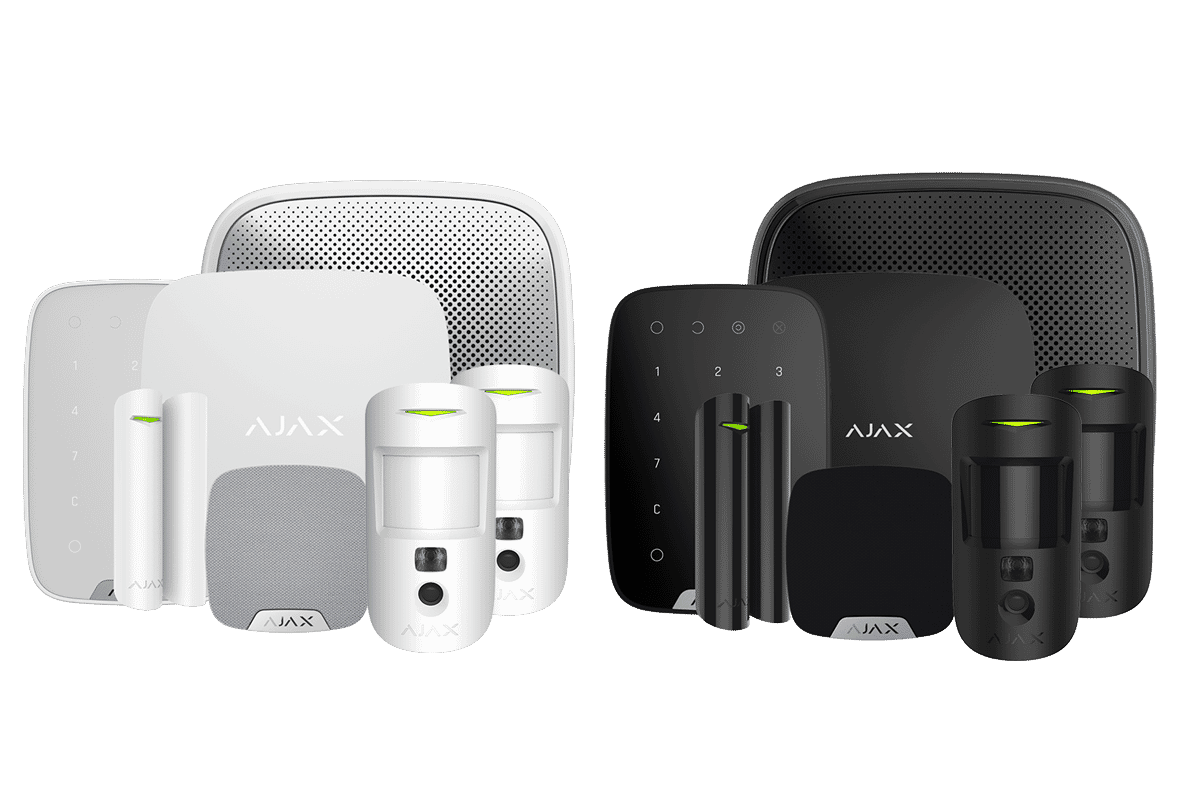 Ajax Kit 3 Cam Wireless Alarm Kit