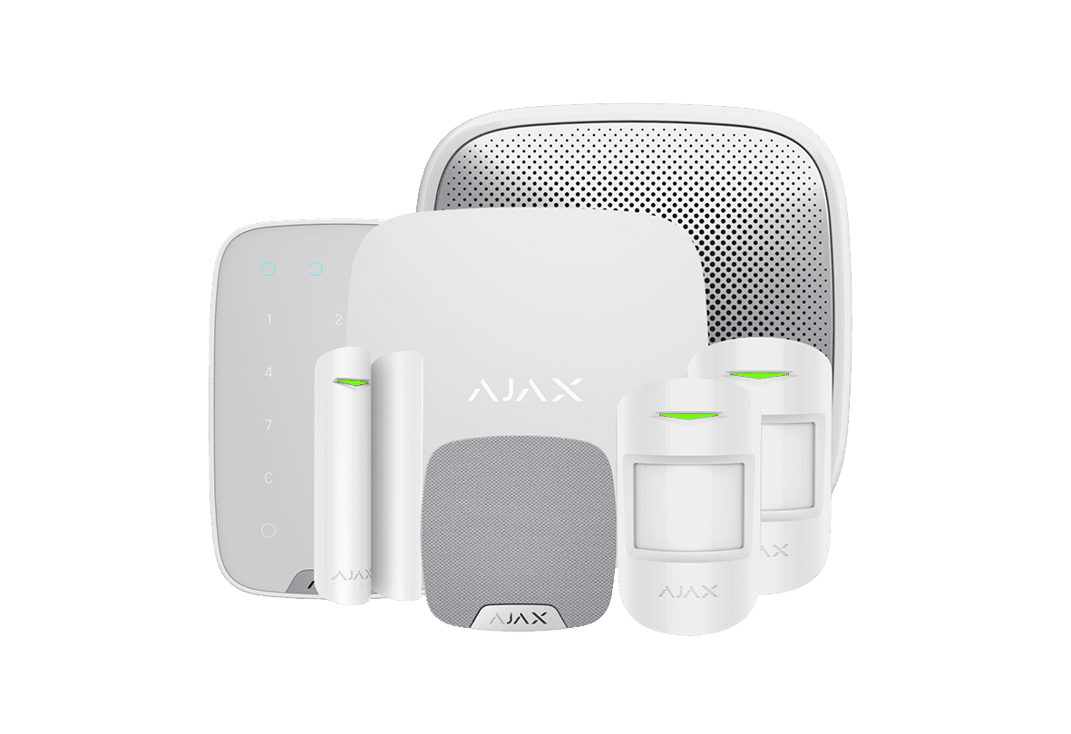 Ajax Kit 3 Hub2(2G)+MP White