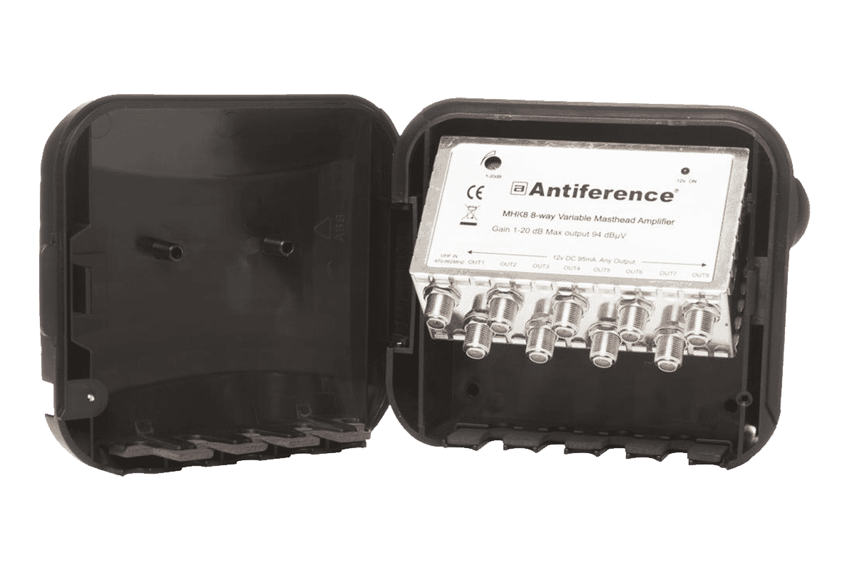 Antiference MHK8 8 Way Masthead Amplifier with PSU 120db