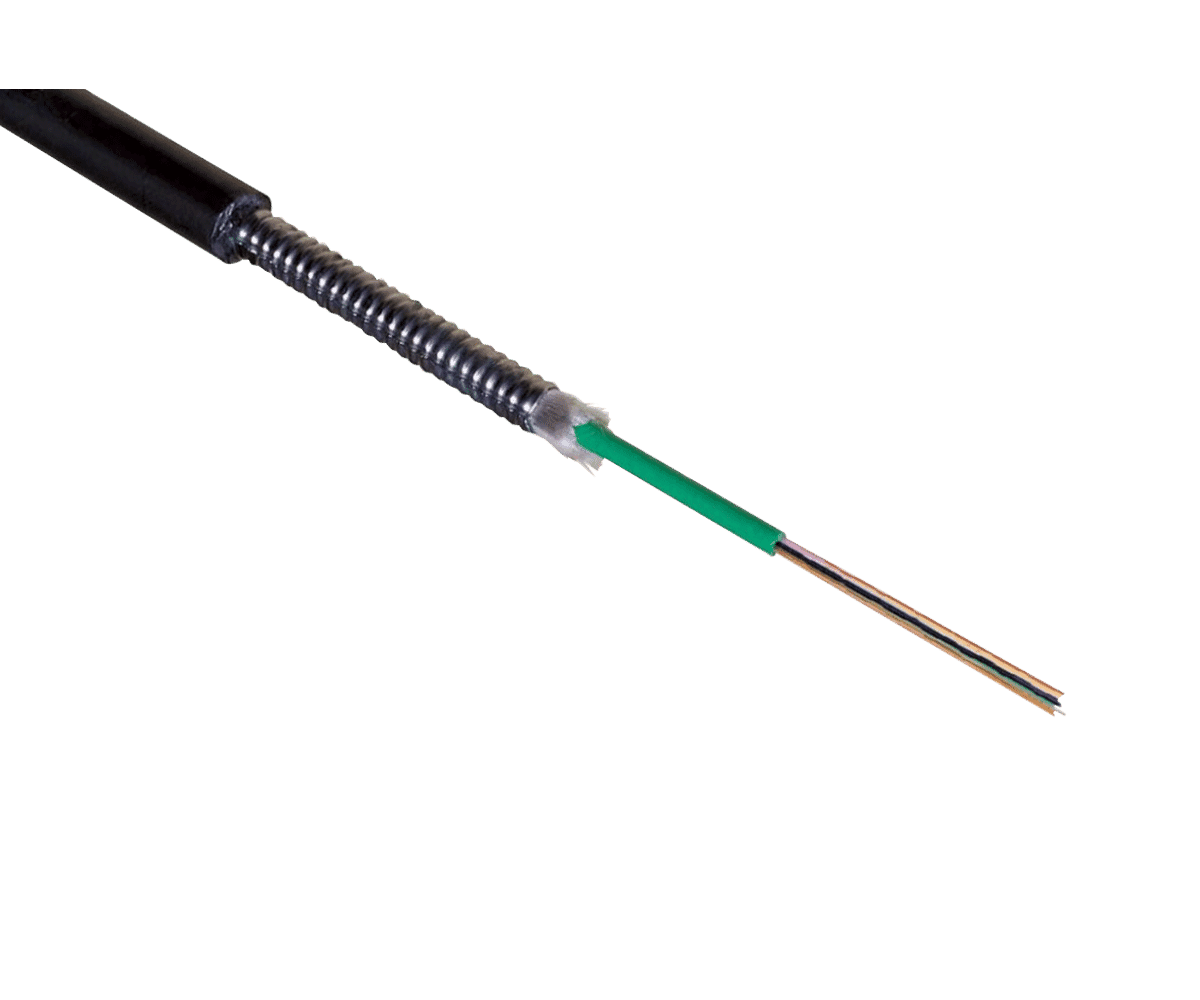 Cst Cable OS2 Single Mode Fibre 9/125 LSZH 24 Core Loose Tube CST Armoured Cable ...