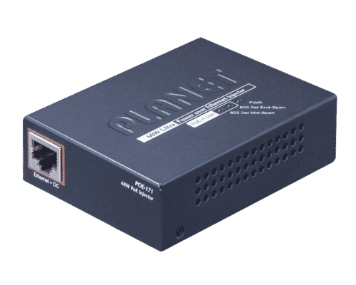 Planet POE-171 Single Port Gigabit 60W Ultra PoE Injector