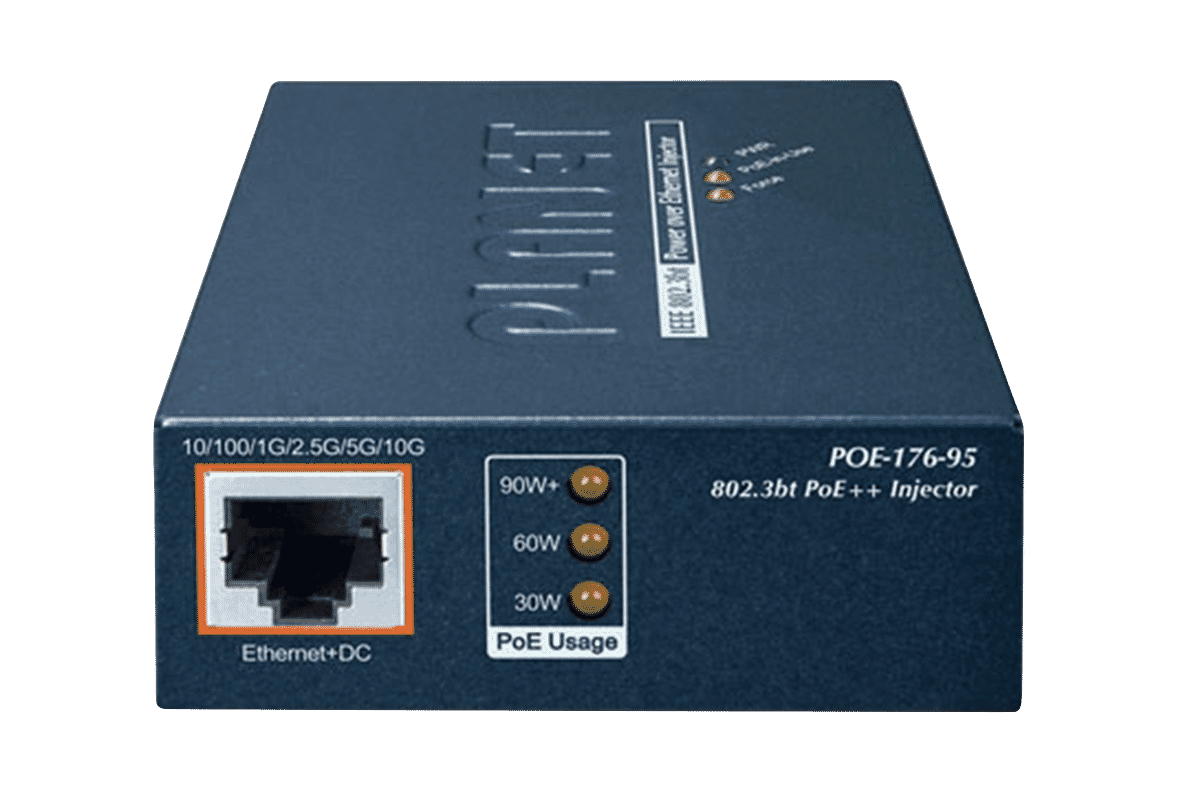 Planet POE-176-95 Single-Port 10Gbps 802.3bt PoE++ Injector 95W