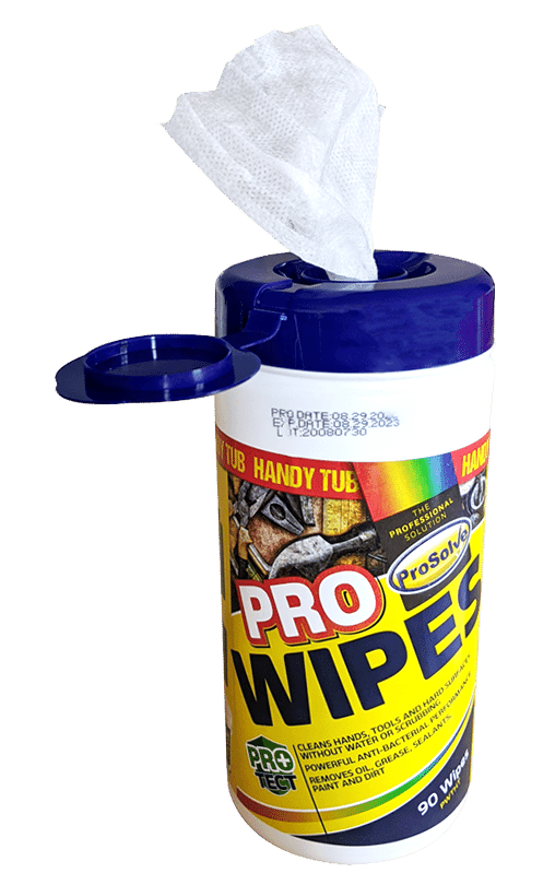Heavy Duty Professional Anti-bacterial Hand Wipes (90 Sheets)