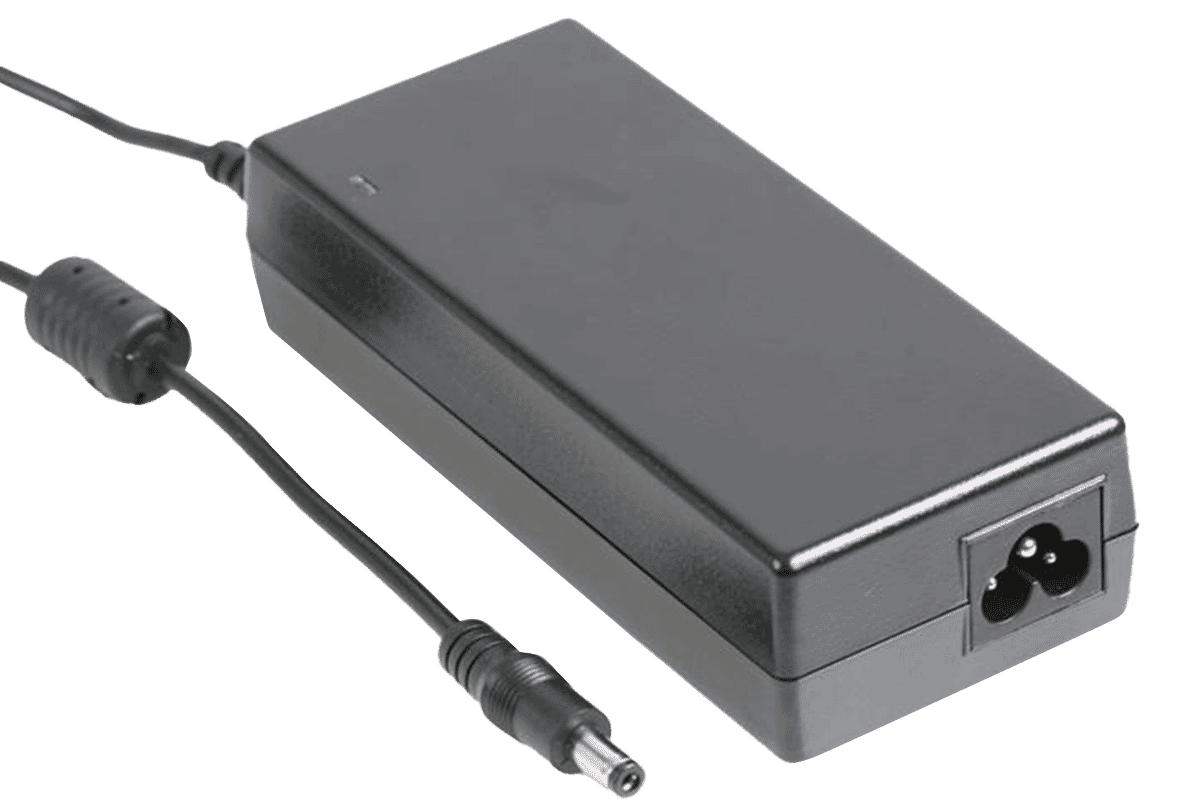 24V 3.75A 90W AC/DC Inline Power Supply 2.1mm Barrel Plug