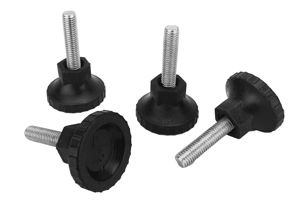 Pack of 4 Feet for floor standing data cabinets