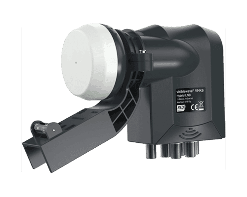 Sky Q Wideband Hybrid Quad LNB for Mk 4 Dishes