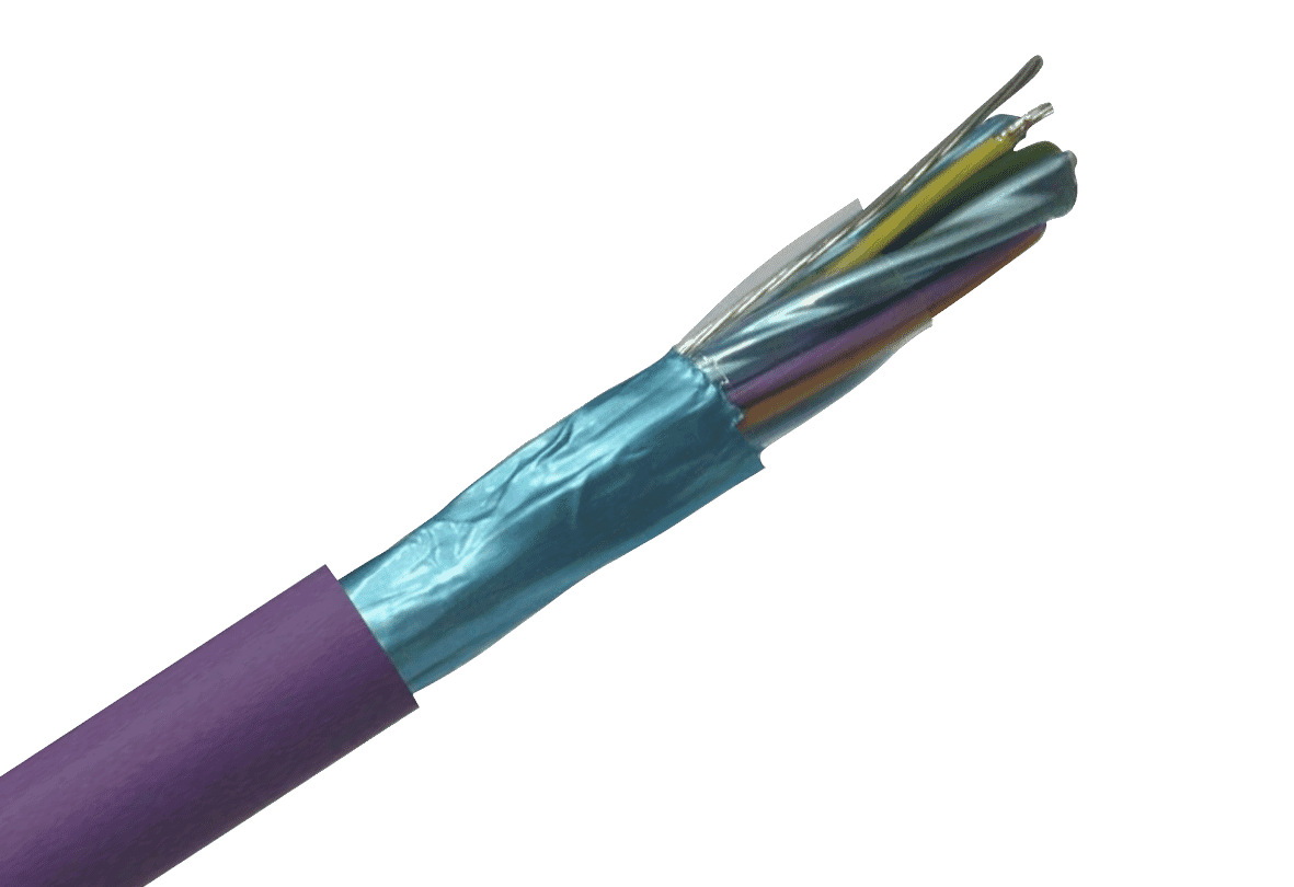 Purple Pipe Belden Equivalent Specialist Access Control Cable 100m