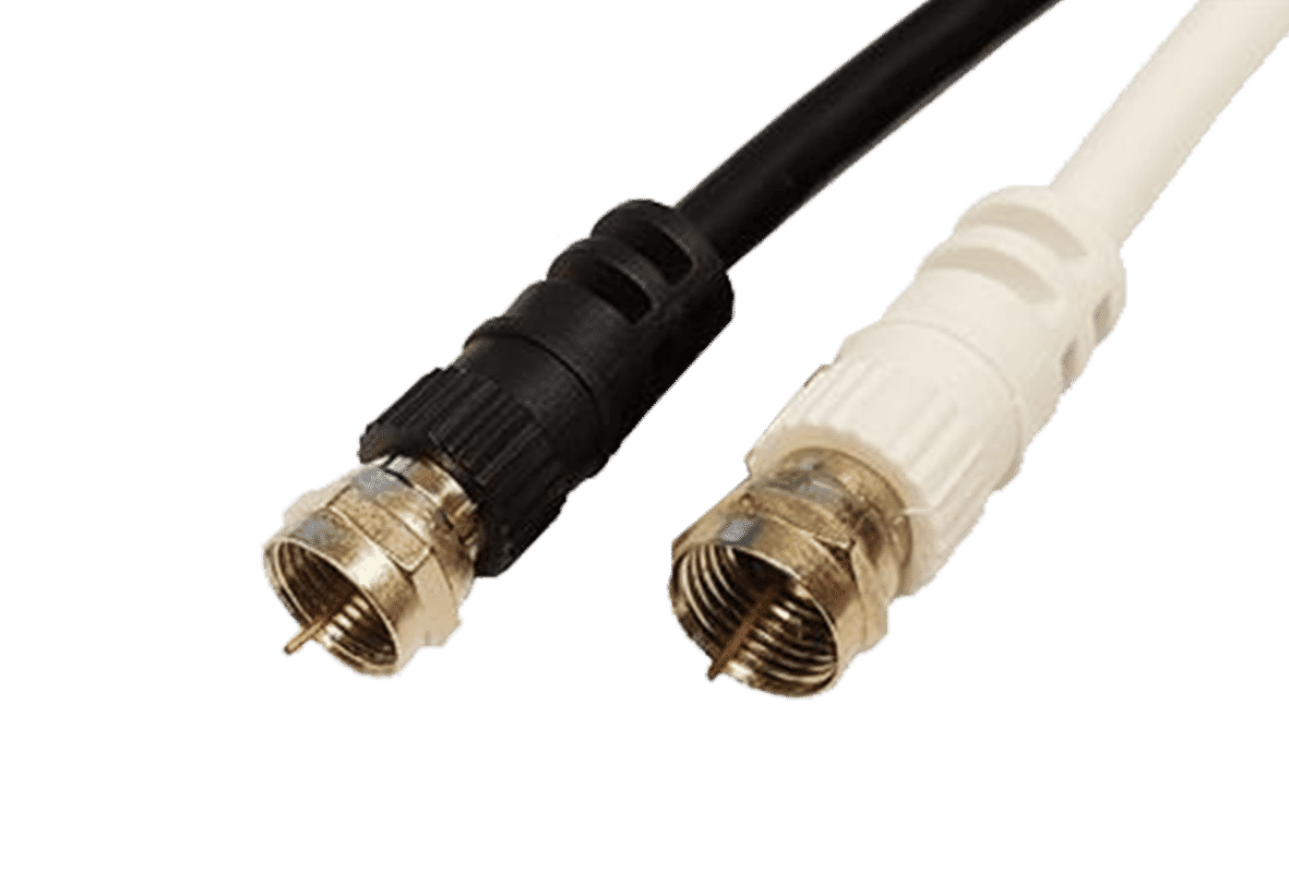 F Plug Flylead Patch Cable for TV or Satellite
