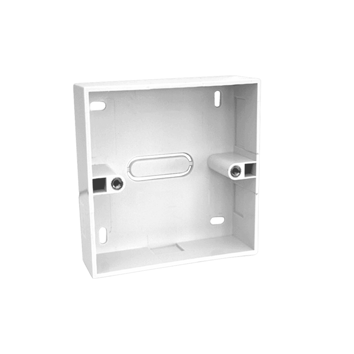 Embedded Back Box Model Kauden Single Gang Surface Mount PVC Back Box (32mm)
