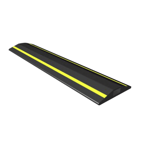 Step Over Cable Protector Flexible PVC Cable Protector Single Channel Step-over