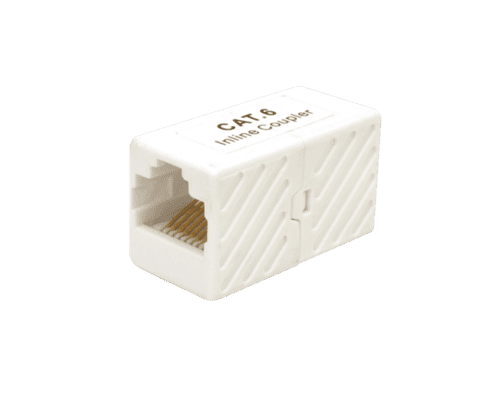 Category 6 UTP RJ45 network cable coupler