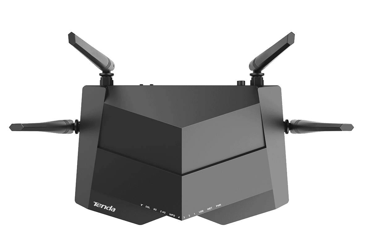 Tenda V12 AC1200 Dual-Band WiFi VDSL Modem Router