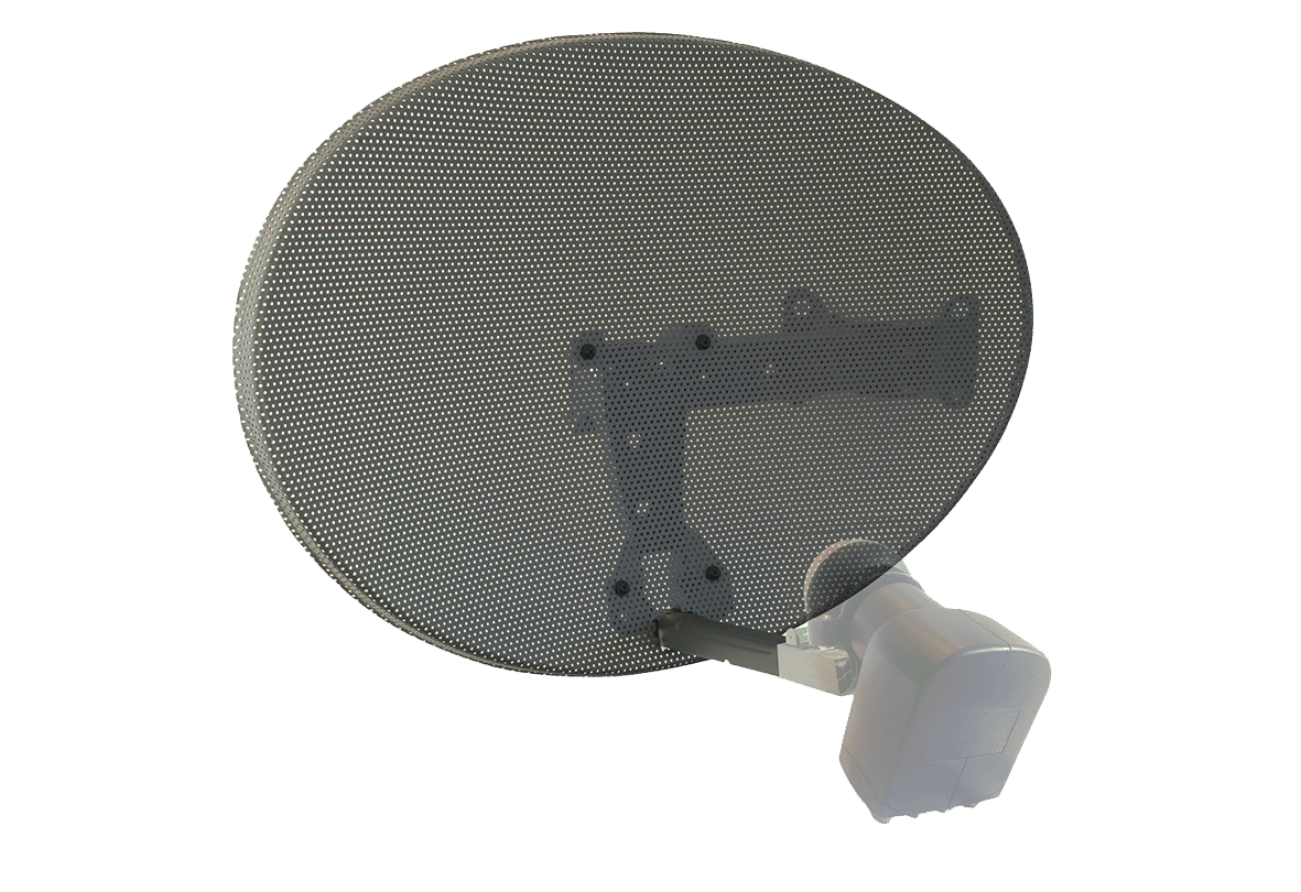 SKY Zone 1 Satellite Dish & Wall Mount