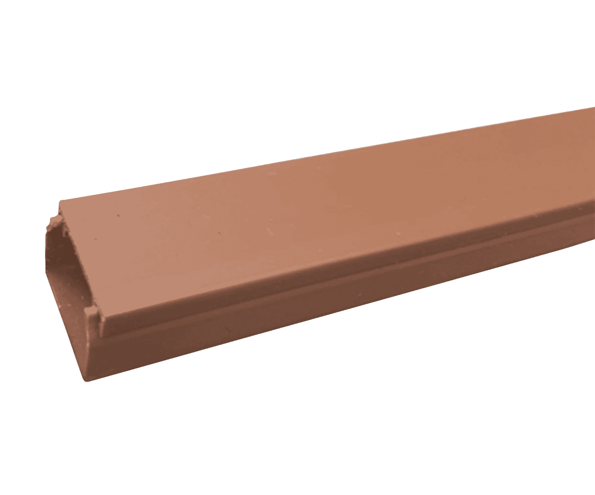 Univolt 16 X 25mm Brown PVC Self Adhesive Mini Trunking 3m Length univolt-16-x-25mm-brown-pvc-self-adhesive-mini-trunking-3m-length