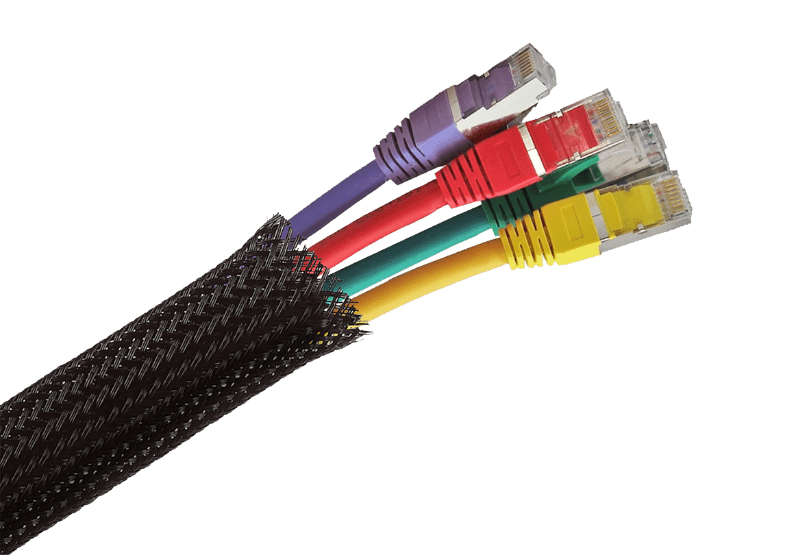 LSZH Expandable Braided Cable Sleeve on a 25 Metre Roll