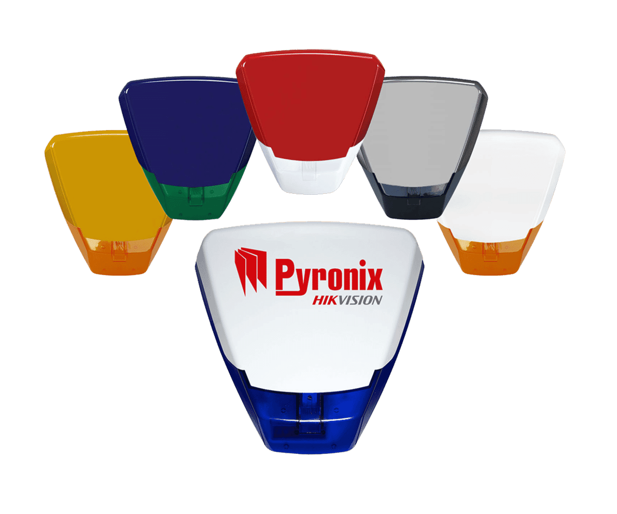 Pyronix Alarm Label Pyronix Deltabell Alarm box with Light and Siren | Connectec.uk